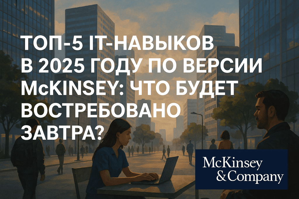 ТОП-5 IT-навыков в 2025 году по версии McKinsey: что будет востребовано&nbsp;завтра?